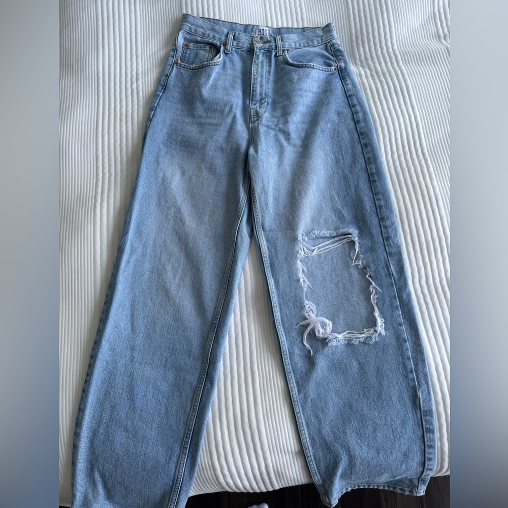 BDG Light Blue Distressed Jeans